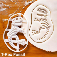 Emporte-pièce en plastique de qualité alimentaire en forme de dinosaure, moule à biscuits personnalisé, outil de cuisson, DIY, Offre Spéciale