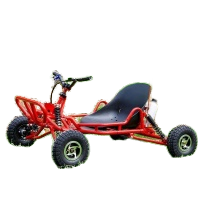 4x4 màu đỏ bàn đạp điện đi Kart cho sử dụng ngoài trời duy nhất ghế chuỗi ổ đĩ<span class=keywords><strong>a</strong></span> Kart với 200cc động cơ <span class=keywords><strong>1</strong></span>-người <span class=keywords><strong>Buggy</strong></span> - Product Image 4