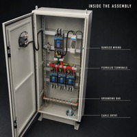 Armoire de distribution électrique basse tension sur pied série XL-21 pour usage industriel