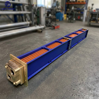 Intercooler de refroidissement d'air de charge pour moteur marin industriel en gros, échangeur de chaleur pour système de refroidissement turbocompressé de plateforme
