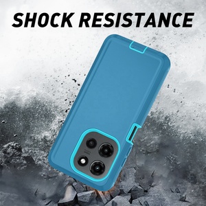 Étui robuste pour <span class=keywords><strong>Motorola</strong></span> Moto G 2026 2025 G Play Power Stylus avec clip de ceinture, étui antichoc avec béquille rotative à 360 degrés - Product Image 3