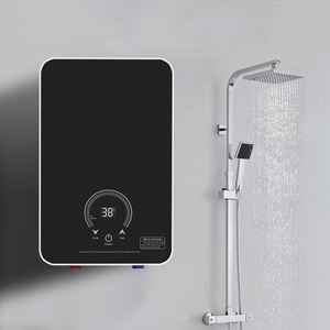 <span class=keywords><strong>Chauffe</strong></span>-<span class=keywords><strong>Eau</strong></span> Électrique Instantané Mural 220V en Plastique Modèle Mini pour Hôtel Salle de Bains Douche Maison et Garage - Product Image 1