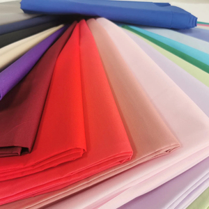 남성 셔츠용 TC 포플린 원단 면/폴리에스터 또는 100% 면 80-190gsm 도매 맞춤 염색 및 프린팅 - Product Image 5