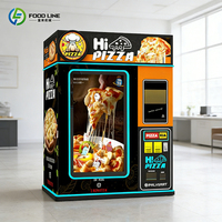 Machine à pizza automatique de haute qualité pour la vente en gros, machine à pizza entièrement automatique pour la restauration rapide, en vente