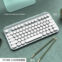 Clavier sans fil avec interrupteur noir, accessoires d'ordinateur, souris, ensemble combiné, rvb, clavier Pc de jeu pour Gamer, offre spéciale, LVKI-WI9