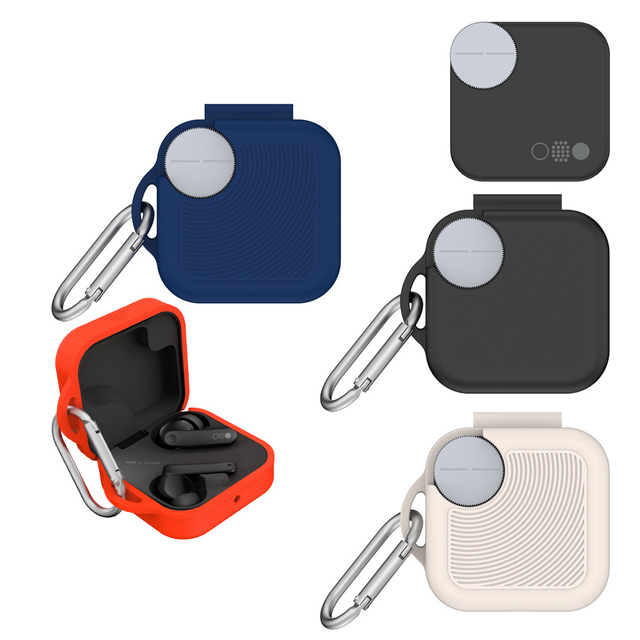 Anti Scratch Silicone Case for CMF Buds Pro2 Shockproof Earphone Accessories Cover with Anti-Lost Keychain
