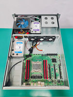 2U Industrial ATX Horizontal Style Server Rackmount Chassis with 8*3.5\" HDD Support Fan Stock Product for Computer Cases Towers