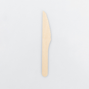 Ensemble de couverts écologiques jetables en bois biodégradable EVEN pour plats à emporter - Product Image 2