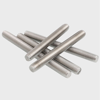 JR Brand ASTM A193 A194 Stainless Steel/Carbon Steel 4.8/8.8/10.9/12.9 Grade Metric Studs 3/8" 5/8" Threaded Rod Yellow Zinc