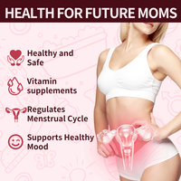 Gummies de Fertilité à Marque Blanche Multivitamines Myo-Inositol Acide Folique Vitamines Gommeuses pour la Fertilité Féminine et la Grossesse