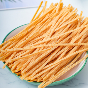 وجبات خفيفة من المأكولات البحرية، منتجات السوريمي، حرير السمك، قليل الدسم، غني بالبروتين، من أعماق البحار، جاهز للأكل، وجبات خفيفة من السمك بالجملة، وجبة خفيفة من السمك حارة - Product Image 1