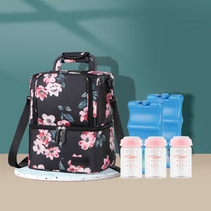 Sac à dos isotherme pour <span class=keywords><strong>tire</strong></span>-<span class=keywords><strong>lait</strong></span> avec <span class=keywords><strong>double</strong></span> compartiment, en polyester, pour maman, compatible avec <span class=keywords><strong>Spectra</strong></span> S1 - Product Image 4