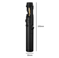 Briquet torche classique décapsuleur à flamme jet de butane avec interrupteur de verrouillage en alliage de zinc pour barbecue, camping, logo personnalisé, vente en gros