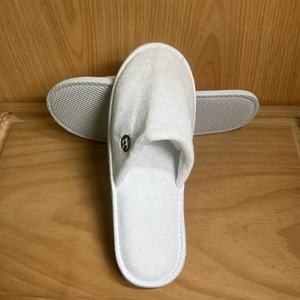 Langham 5 Star Hotel Lino Unisex Terciopelo Zapatillas de invitados Lavable Reutilizable con característica suave - Product Image 2