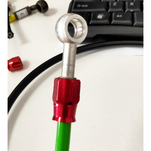 AN3 Aluminium Connect Moto Frein Ligne Tuyau Liquide Dégagement Rapide Connexion Raccord Plusieurs Modèles - Product Image 4