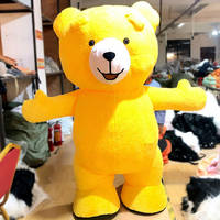 Costume gonflable géant d'ours en peluche pour adultes et enfants, idéal pour les événements de carnaval - Vente en gros