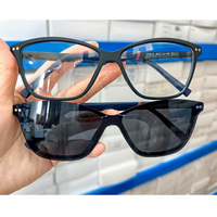 Monturas ópticas de moda para hombre/mujer, gafas de sol con Clip, ajuste de alta calidad sobre gafas de sol polarizadas, gafas de sol con Clip de liquidación en stock