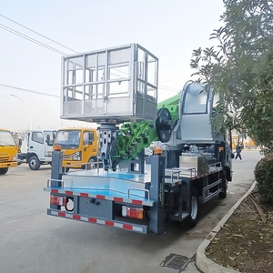 Camión con Plataforma de Trabajo Aéreo ISUZU 25M 28M, Elevador Hidráulico con Brazo de Acero de Alta Resistencia para Construcción y Uso Municipal - Product Image 3