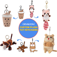 Peluches sur mesure poupée de coton idole en peluche mignonne porte-clés figurine de poupée étoile Kpop personnalisée porte-clés en peluche