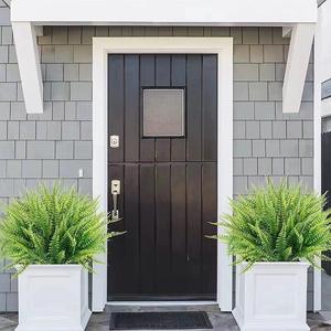 بوستون الاصطناعي السرخس بوش للمكتب غرفة المعيشة نافذة مزرعة ديكور-فو الخضرة المواد البلاستيكية مقاومة للأشعة البنفسجية دائم - Product Image 5