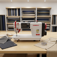 Machine à coudre industrielle JUKKY F8 OEM/ODM à entraînement direct haute vitesse, point noué, idéale pour la couture de chemises et de costumes