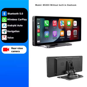 Estéreo para <span class=keywords><strong>Auto</strong></span> Hicbest Portátil Inalámbrico con Carplay y <span class=keywords><strong>Android</strong></span> <span class=keywords><strong>Auto</strong></span> de <span class=keywords><strong>9.3</strong></span> Pulgadas con Cámara de Tablero 4K - Product Image 2