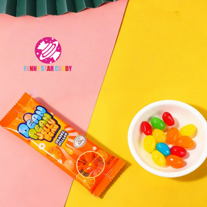 Balas de Gelatina Halal Coloridas e Crocantes, Embalagem em Caixa para Atacado, Sabores Sortidos, Gummy Chewy - Product Image 3