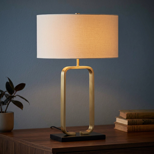 Lampadaire moderne blanc avec abat-jour en papier Empire, base E26, LED 2700K, blanc chaud doux, protection des yeux, IRC 90, pour salon, usage décoratif, AC - Product Image 3