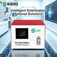 Regulador de Voltaje de CA para Servomotor Serie SVC TND SZDQ, 2kVA 3kVA 5kVA, Estabilizador Automático de Alta Precisión, Salida 220V