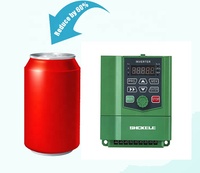 WCE 0.75KW ~ 4KW 220V/380V 3 phases VFD 220V monophasé à 3 phases 220V onduleur de fréquence pour pompe à chaleur