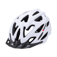 Casque de vélo de route pour adultes, hommes et femmes, casque de vélo de montagne réglable avec visière détachable