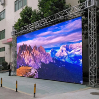 Dış Mekan Tam Renkli LED P2.976 250x250mm IP65 5500nit Parlaklık 1080P Güneş Işığında Okunabilir LED Panel Arka Plan LED Ekran 3 Yıl Garantili