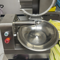 Hachoir de table automatique silencieux en acier inoxydable pour légumes, viande, oignon, ail, piment – Idéal pour la restauration