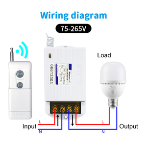 Interruptor de control remoto inalámbrico para control remoto de 220V bomba de agua ligera inteligente para el hogar máquina eléctrica de alta potencia - Product Image 4