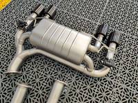 Tuyau d'échappement en acier inoxydable avec catalyseur, silencieux et valves pour BMW G22 425I