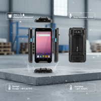 Escáner de Código de Barras PDA Industrial Multifuncional JR 937 de 5 Pulgadas, IP67, Android 13, con Certificación CE, FCC y RoHS, para Almacenes, Comercios y Fábricas