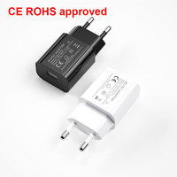 Adaptor Daya Shenzhen Lvxiangyuan Uk Australia EU US JP, Charger Dinding USB 5v 1a 5W Satu Port, Bersertifikasi UL Cul Pse