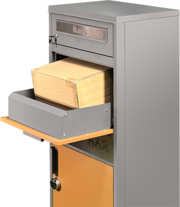 Lớn ngoài trời bưu kiện hộp giao hàng với tên bảng điều khiển địa chỉ nhiệm vụ nặng nề bưu kiện thả hộp cho cộng đồng sử dụng - Product Image 4