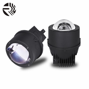 Projecteur de brouillard bi-led RR Q8 Pro 3.0 pouces, lentille bleue avec support universel, étanche IP67 5500K - Product Image 3