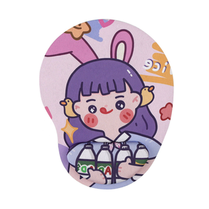 <strong>Computer</strong> Accessories Low MOQ Solid Color Custom Logo Personalized Anime Cartoon Design Gaming Eva Mouse Pads With Wrist Pad - Product Image 6