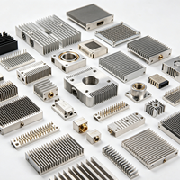 Fabricant de dissipateurs thermiques en aluminium usinés CNC OEM, dissipateur thermique extrudé sur mesure pour l'électronique, les circuits imprimés, les équipements LED et le refroidissement des équipements électriques