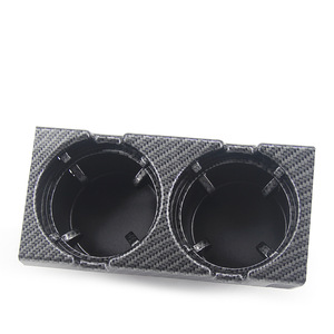 ที่วางแก้วคาร์บอนไฟเบอร์สำหรับคอนโซลกลาง BMW ซีรีส์ 3 แบบสองช่อง - Product Image 4
