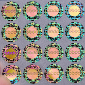 Adesivi Olografici Personalizzati 2D/3D, <span class=keywords><strong>Etichette</strong></span> Olografiche Argento/Oro, Adesivi Etichetta Olografica - Product Image 5