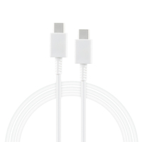 Câble de charge rapide USB Type C vers USB Type C PD de qualité supérieure 1 m 3,3 pi 60 W 3 A pour iPhone Samsung Téléphone portable