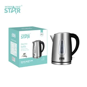 WINNING STAR ST-6003 BS 304SS 1.7L 2200W Stainless Steel Electric Water Kettle For Home Appliance