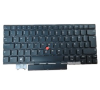 Keyboard Bekas Original untuk Lenovo ThinkPad X1 Carbon Gen9/10/11 US Backlit dengan Trackpoint FRU PK131U82B22