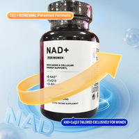 Complément alimentaire en capsules NAD+ OEM/ODM pour femmes, soutien immunitaire, antioxydant, qualité alimentaire pour adultes