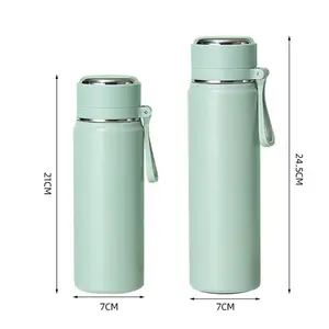 2024 316 Stainless Steel Thermo Girls Children Students Large Capacity Cup Water Bottle with custom logo and lid