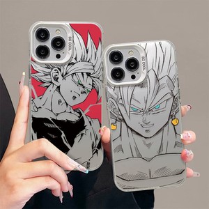 Funda de Teléfono con Diseño de Anime de Wukong, Estilo Caricatura, Acabado Esmerilado IMD, para iPhone 15 14 13 12 11 Pro Max - Product Image 1