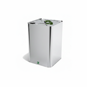 Lata Cuadrada Kontensan de 11L para Aceite de Oliva, Contenedor Metálico Modelo L007 198x198x293mm - Product Image 2